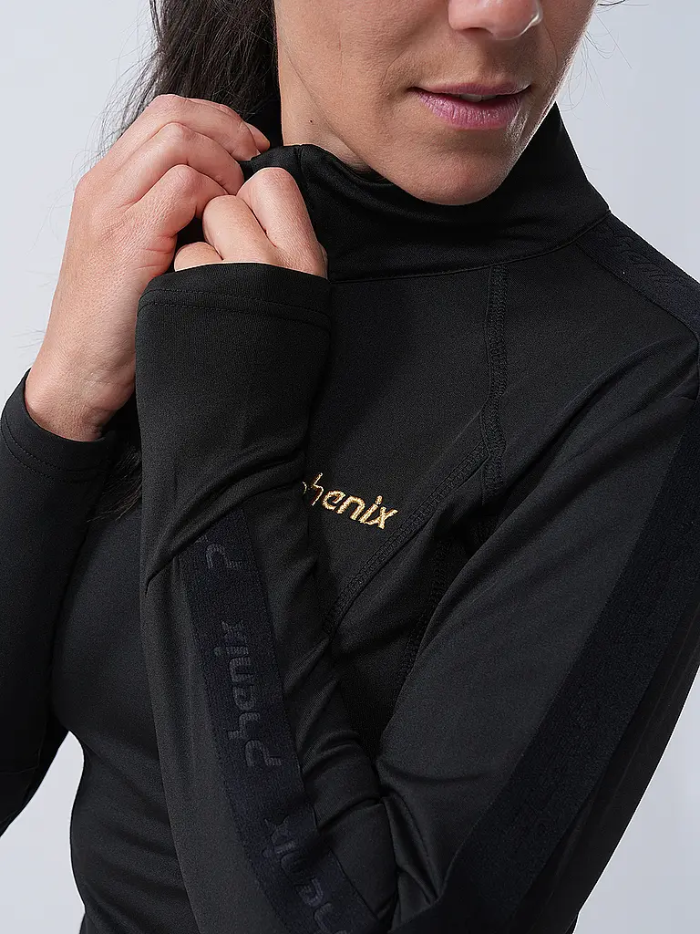 PHENIX | Damen Unterzieh Zipshirt | 