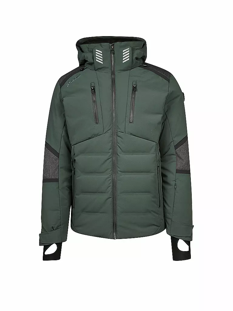 PHENIX | Herren Ski-Daunenjacke Davos Hybrid Down | grün