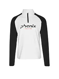 PHENIX | Herren Unterzieh Zipshirt  PH Logo Inner | weiss
