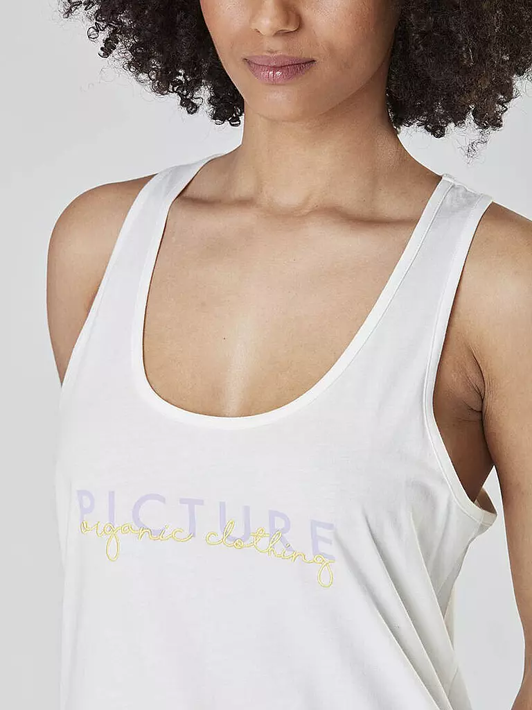 PICTURE | Damen Beachtank Etty | weiss