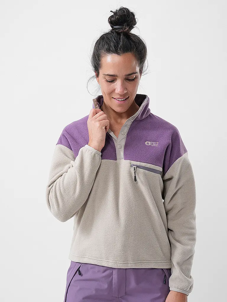 PICTURE | Damen Fleecepullover Arcca 1/4 | 