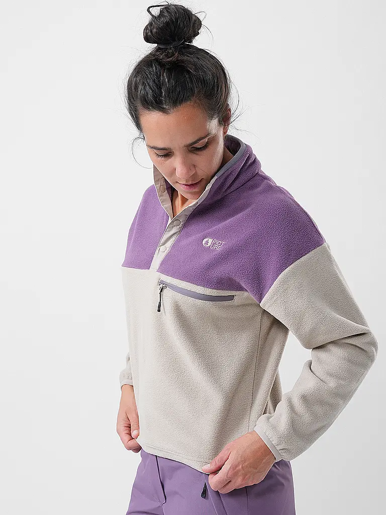 PICTURE | Damen Fleecepullover Arcca 1/4 | 