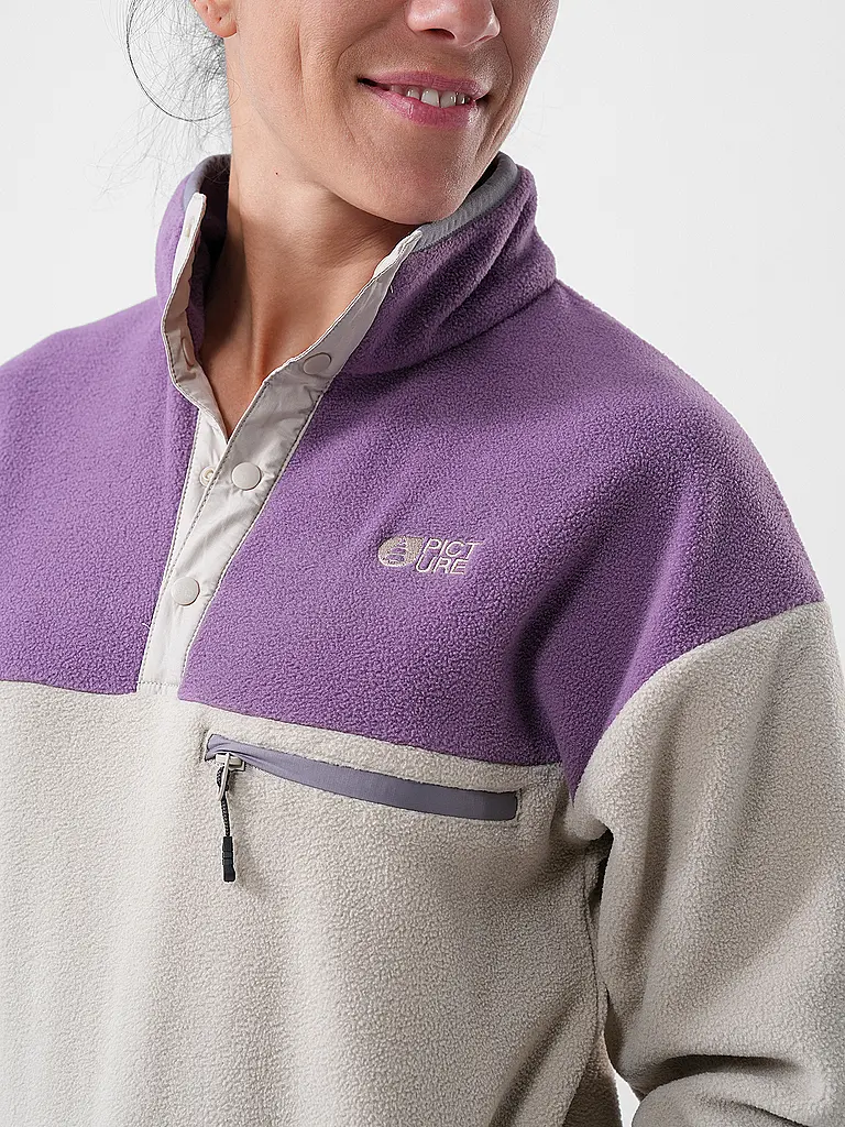 PICTURE | Damen Fleecepullover Arcca 1/4 | 