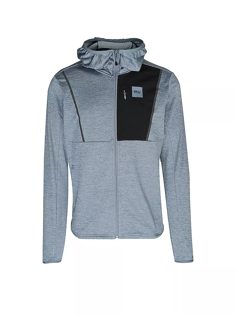 PICTURE | Herren Fleecejacke Bake Grid | blau