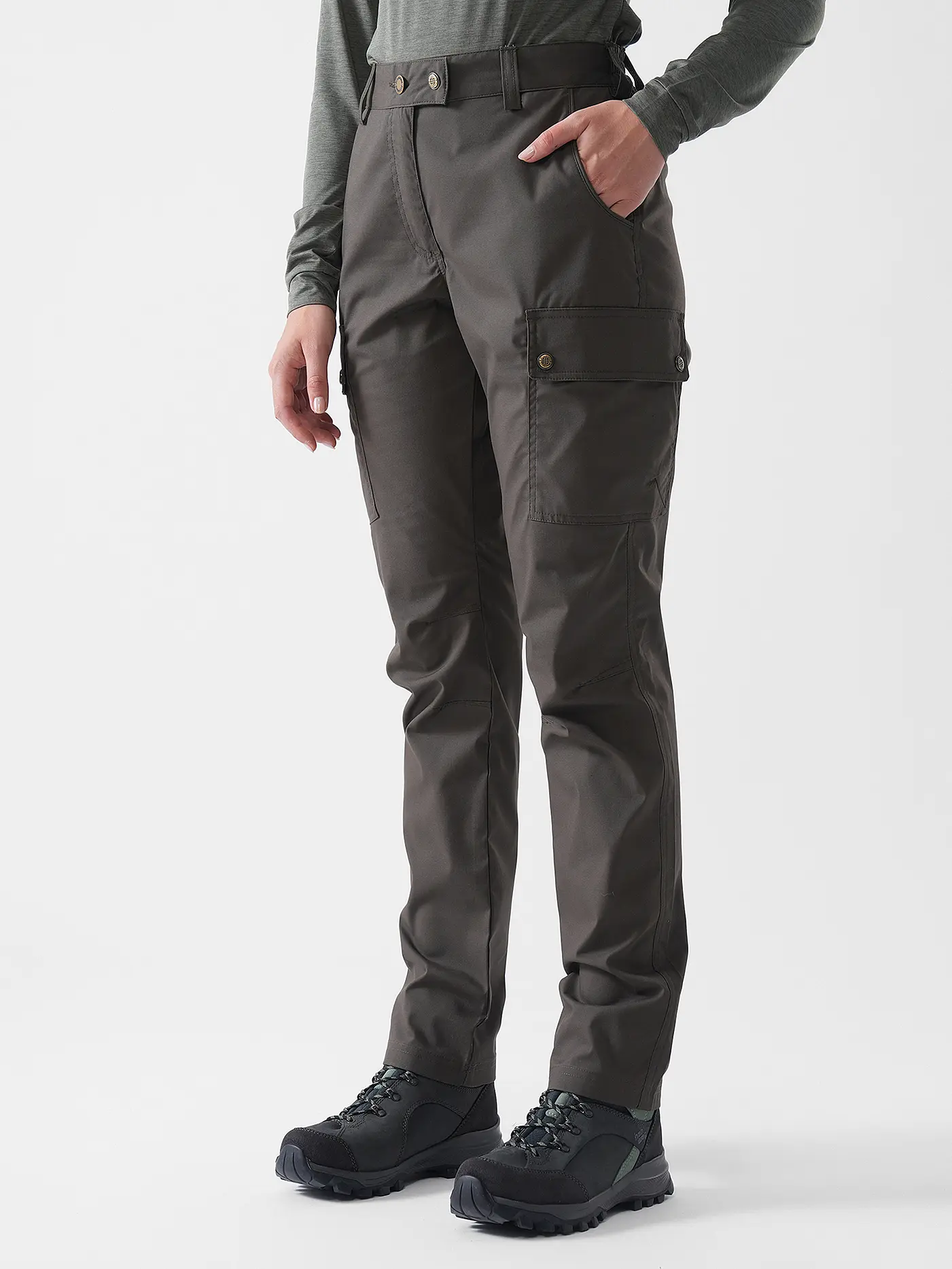 PINEWOOD | Damen Wanderhose Finnveden Classic Insect Safe | olive
