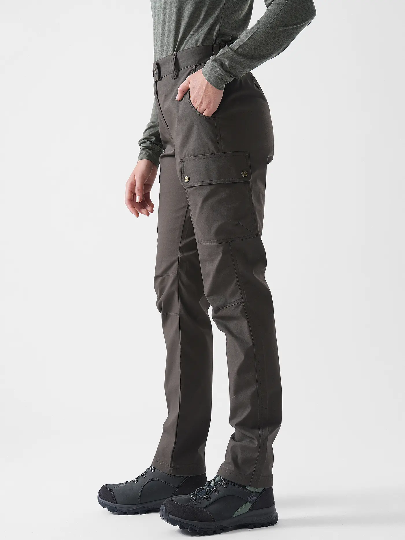 PINEWOOD | Damen Wanderhose Finnveden Classic Insect Safe | olive