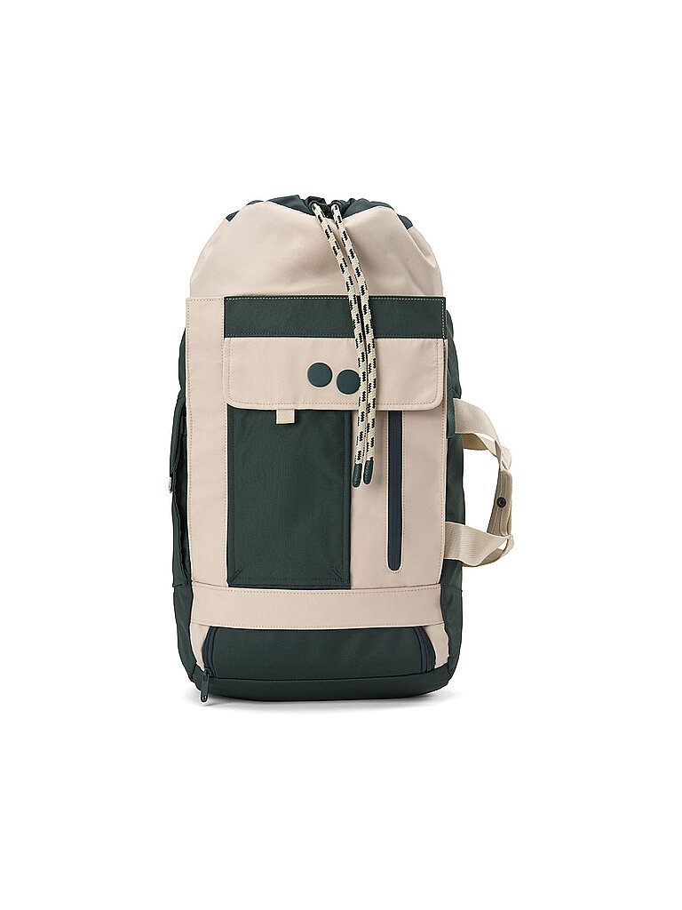 PINQPONQ PINQPONQ Rucksack Blok Medium Construct Pure Woven 30-32L dunkelgrün, dunkelgrün