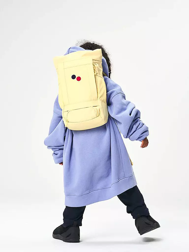 PINQPONQ | Kinder Rucksack Blok Mini 10,5L | gelb