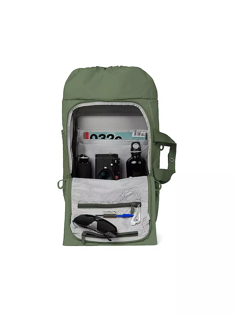 PINQPONQ | Rucksack Block Medium 30L | olive