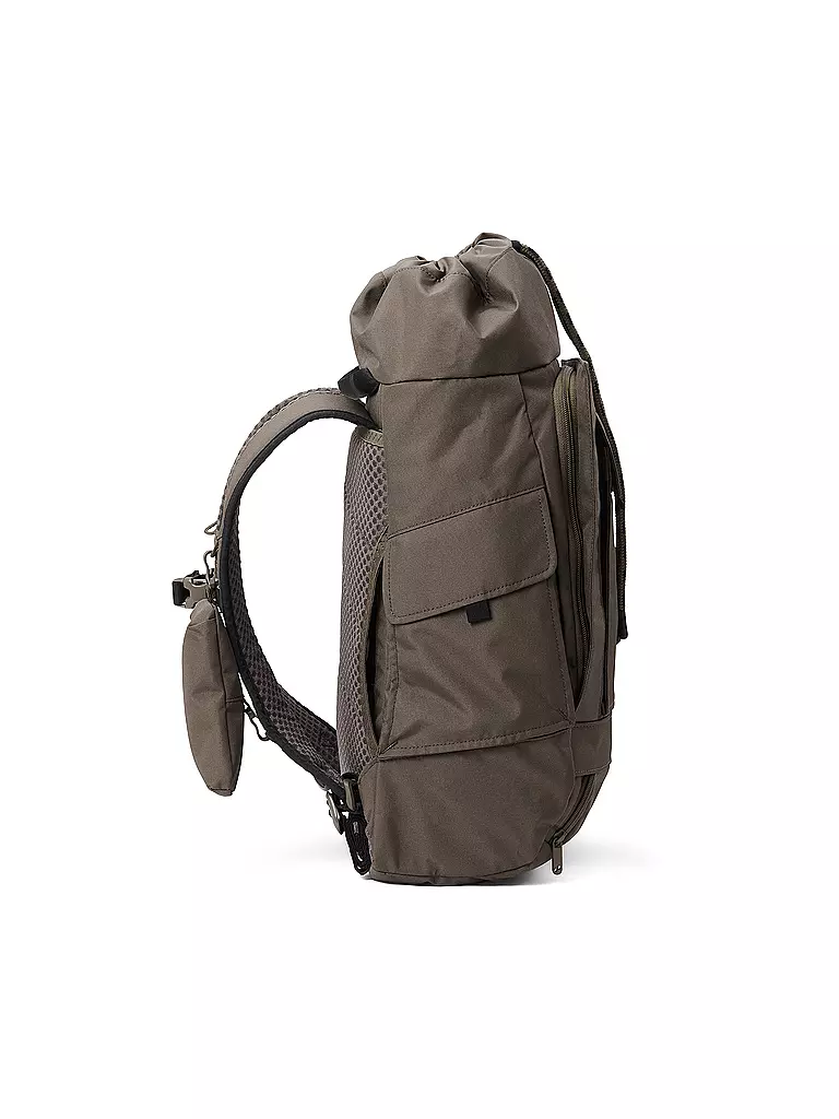 PINQPONQ | Rucksack Blok Medium Construct Pure Woven 30-32L | braun