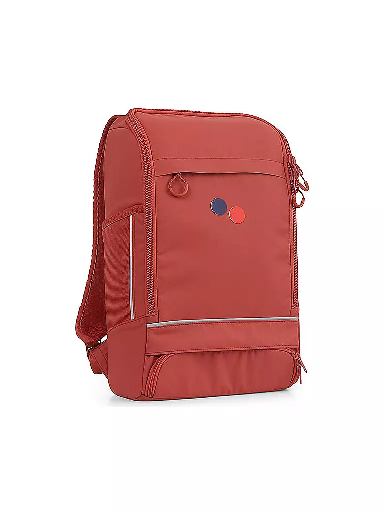 PINQPONQ | Rucksack Cubik Medium | rot