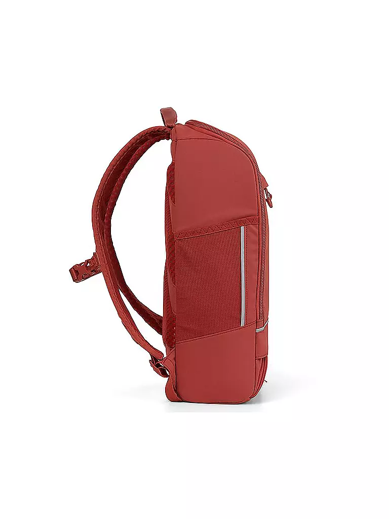 PINQPONQ | Rucksack Cubik Medium | rot