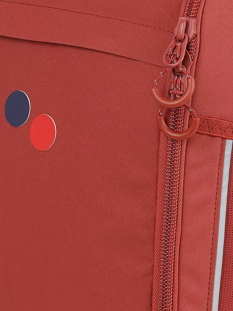 PINQPONQ | Rucksack Cubik Medium | rot