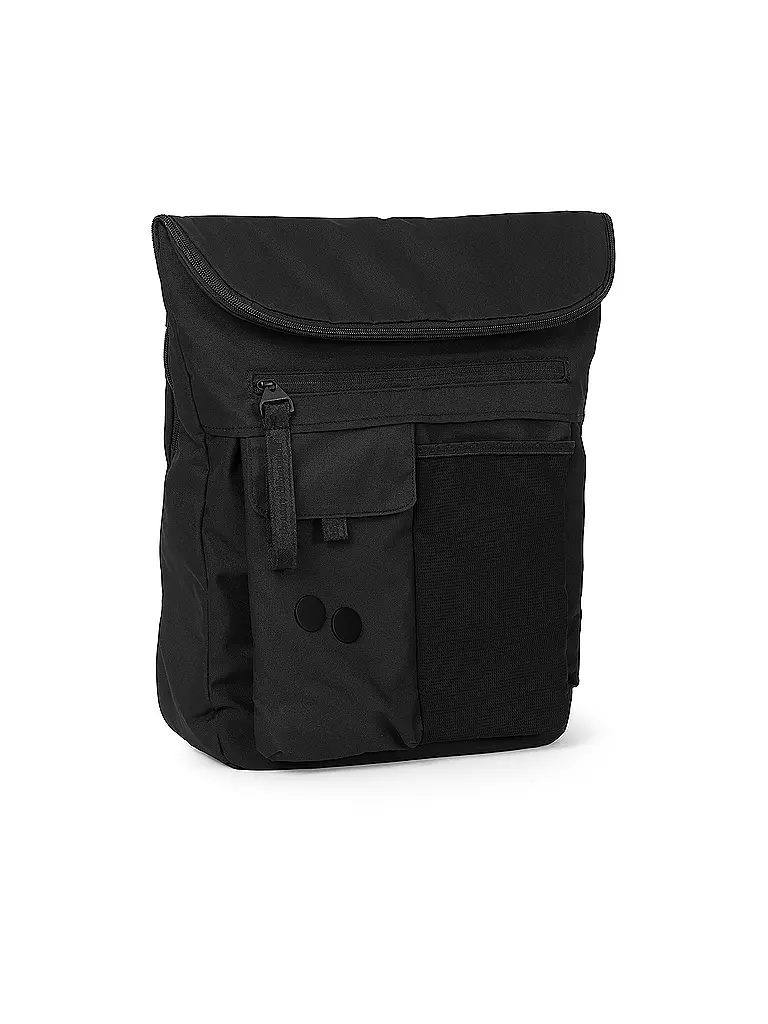 PINQPONQ | Rucksack Klak Construct 13 bis 18L | schwarz