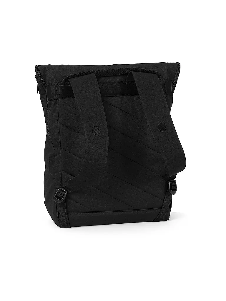 PINQPONQ | Rucksack Klak Construct 13 bis 18L | schwarz