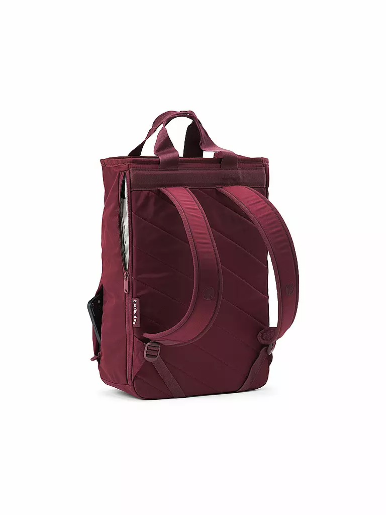 PINQPONQ | Rucksack Komo | dunkelrot