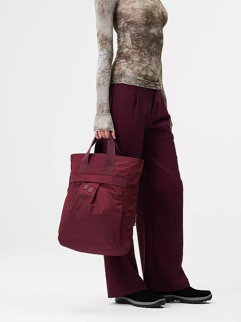 PINQPONQ | Rucksack Komo | dunkelrot