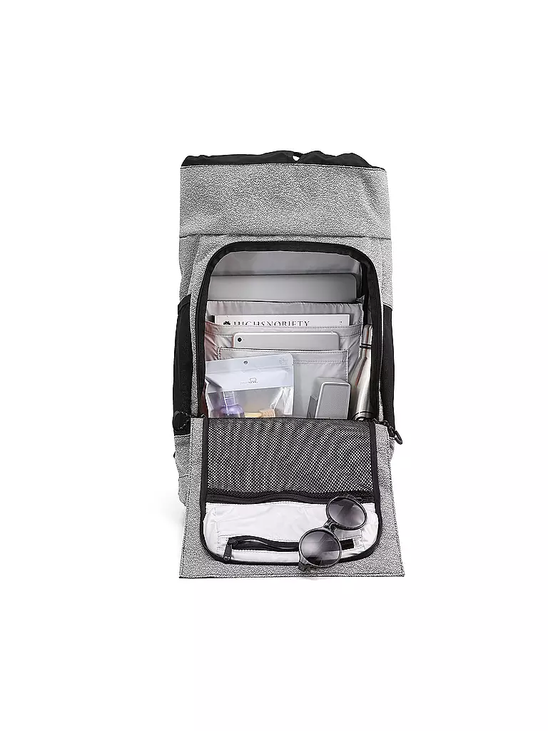 PINQPONQ | Rucksack/Seesack Blok Medium | grau