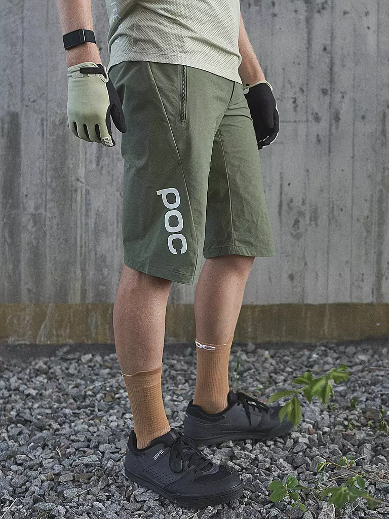 POC | Herren Radshort Essential Enduro Light | grün