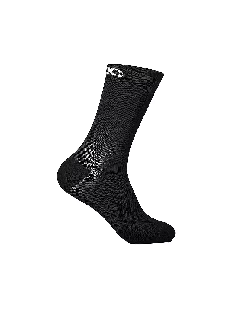 POC | Herren Radsocken Lithe MTB Mid | schwarz