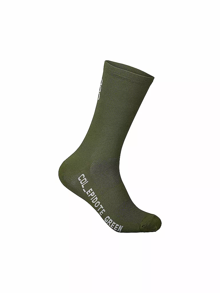 POC | Herren Radsocken Vivify Long | grün