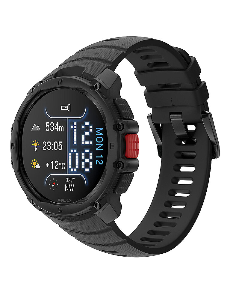Polar POLAR Outdoor-Multisportuhr Street X schwarz, schwarz