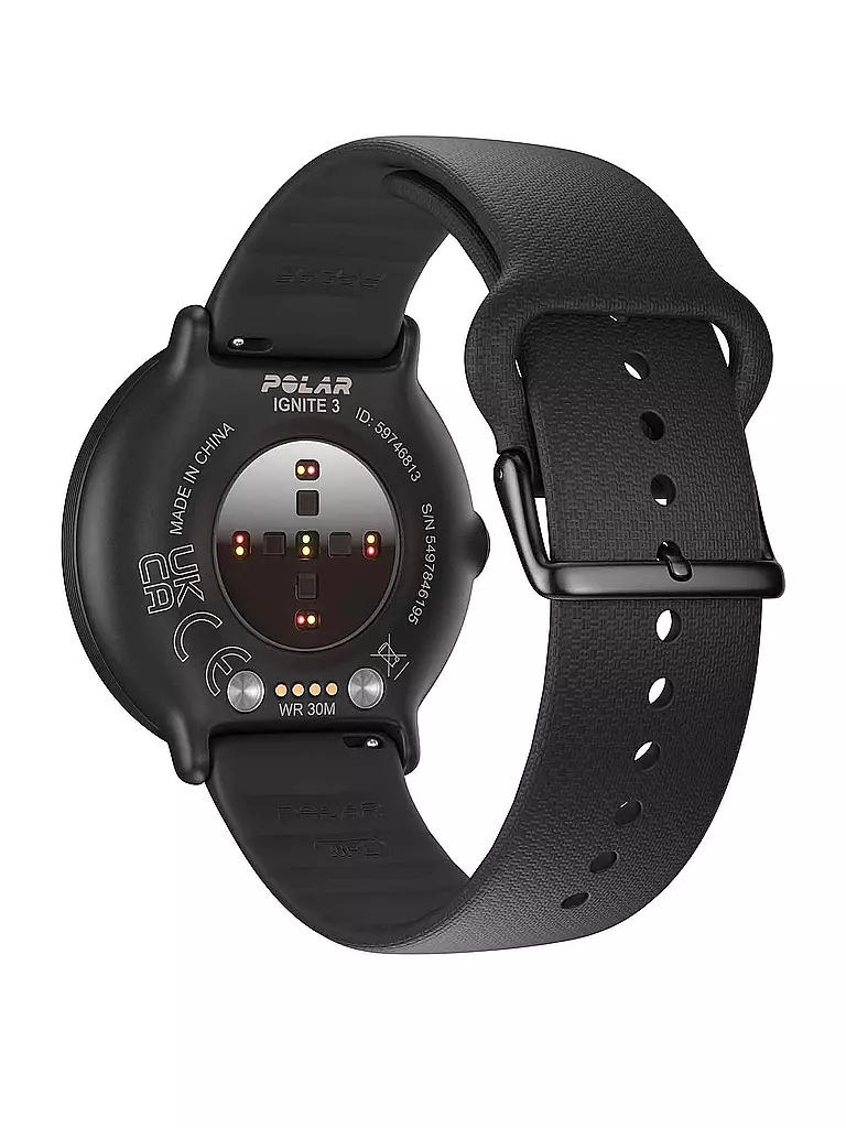 POLAR | GPS-Fitnessuhr Ignite 3 S-L | schwarz