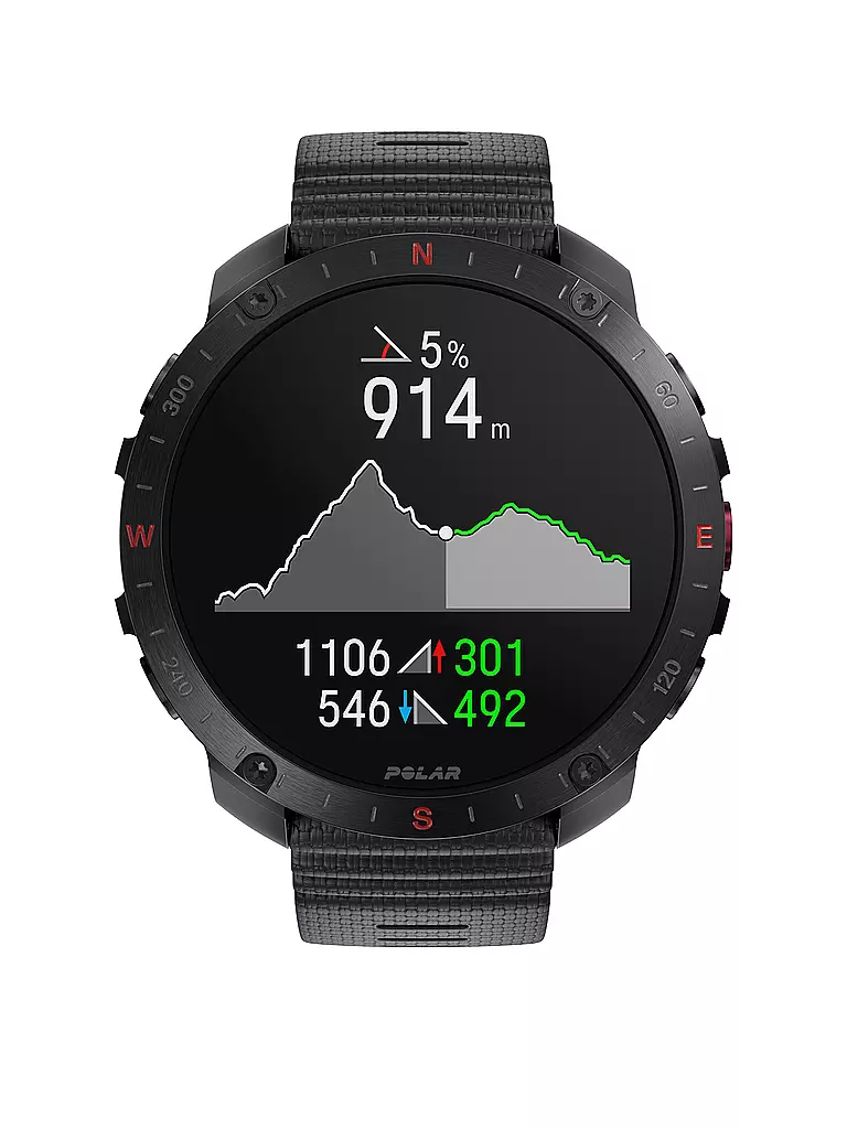 POLAR | GPS-Sportuhr Grit X2 Pro | schwarz
