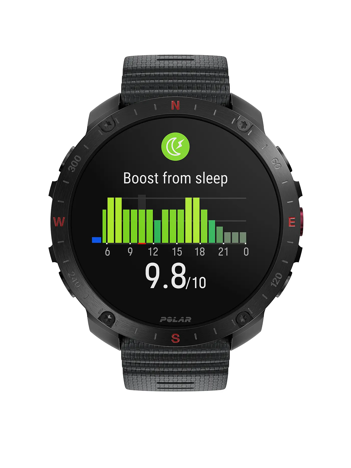 POLAR | Outdoor-Multisportuhr Grit X2 Pro | schwarz