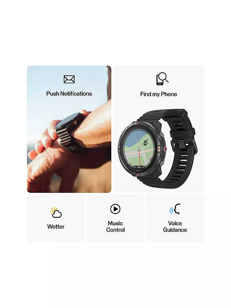 POLAR | Outdoor-Multisportuhr Grit X2 S-L | 