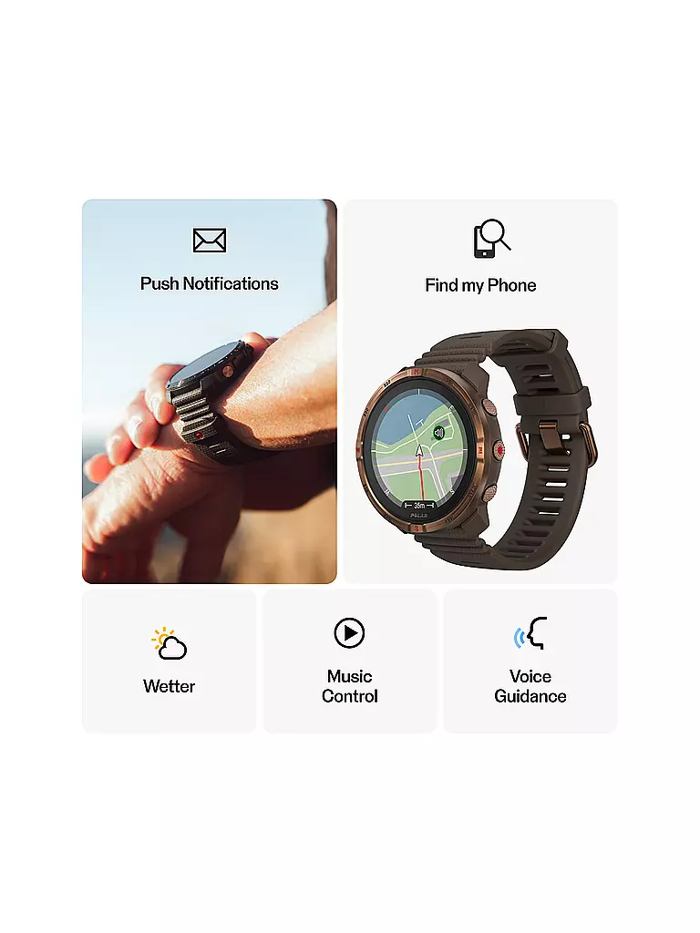 POLAR | Outdoor-Multisportuhr Grit X2 S-L | 