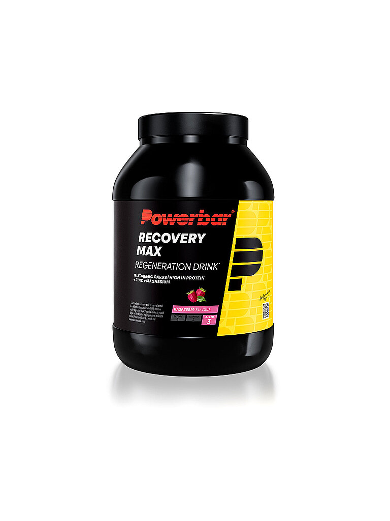 POWER BAR POWER BAR Kohlenhydrat-Eiweiß-Getränkepulver Recovery Max Raspberry 1144g bunt, bunt