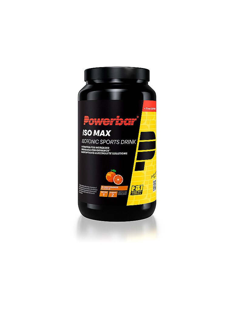 POWER BAR POWER BAR Isotonisches Getränkepulver Isomax Blutorange 1200g bunt, bunt