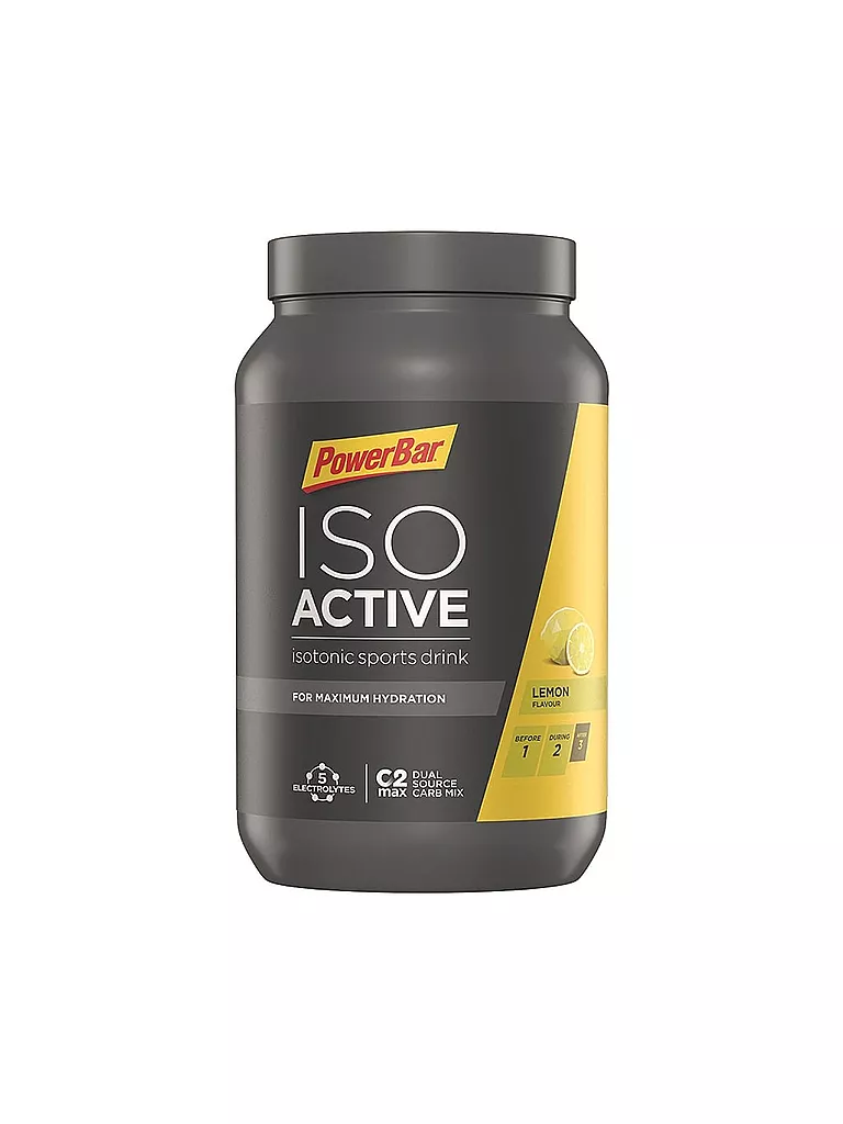 POWER BAR | Isotonisches Getränkepulver Isoactive Lemon 1320g | keine Farbe