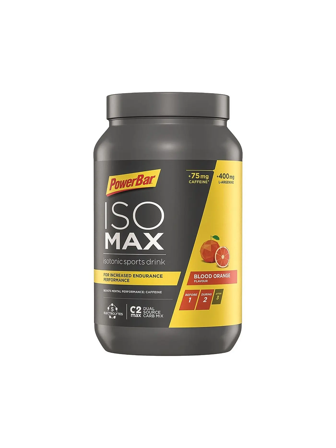 POWER BAR | Isotonisches Getränkepulver Isomax Blutorange 1200g | bunt