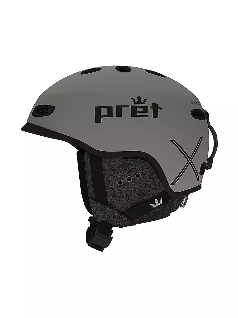 PRET | Skihelm Cynic | grau