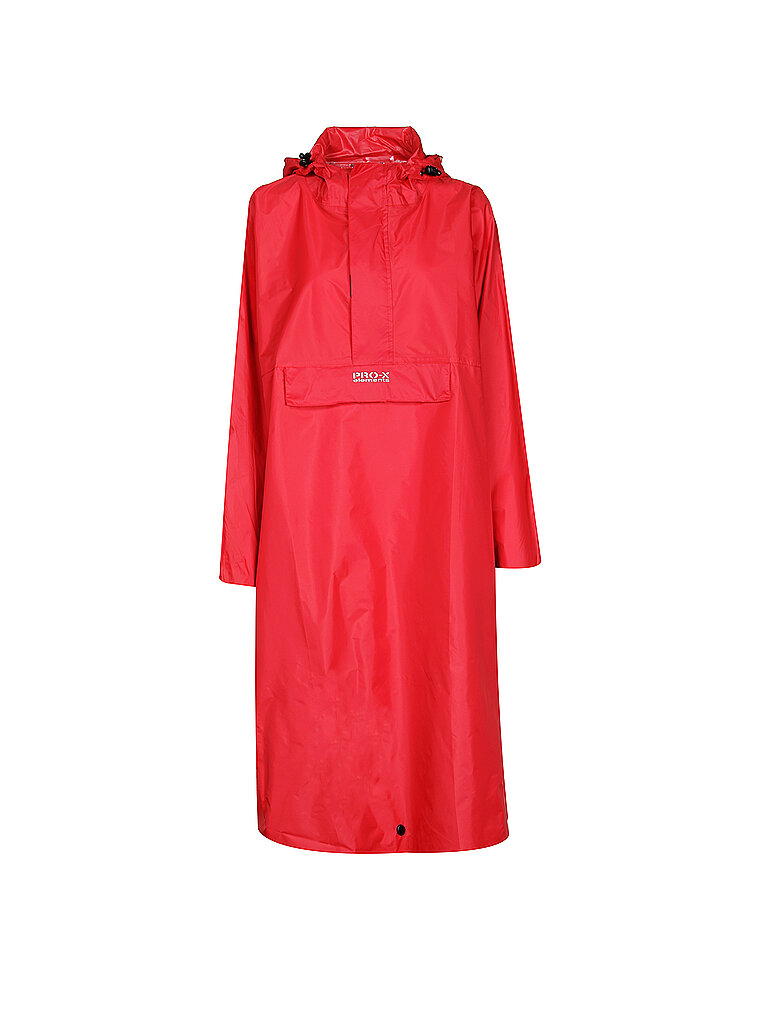 PRO-X Elements PRO-X ELEMENTS Erwachsenen Poncho Arosa rot | XS/S, rot