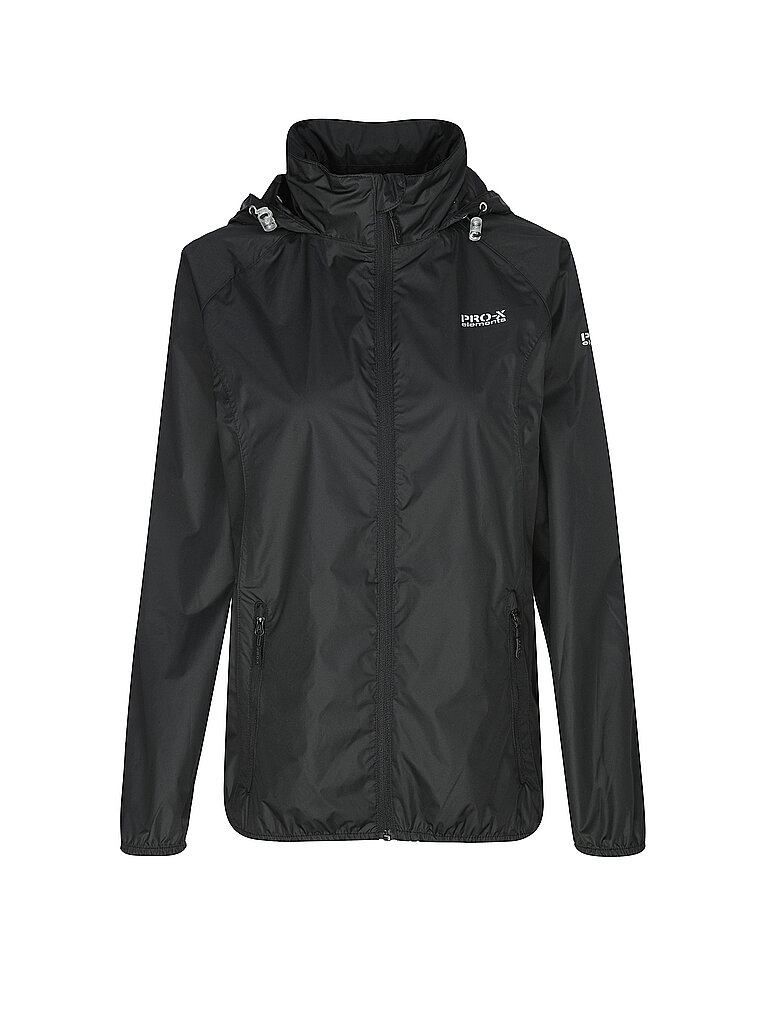 PRO-X Elements PRO-X ELEMENTS Damen Regenjacke Packable schwarz | 36, schwarz