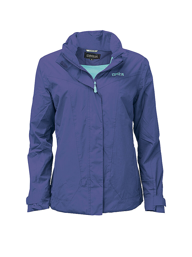 PRO-X Elements PRO-X ELEMENTS Damen Regenjacke Cindy 2L Wattiert blau | 36, blau
