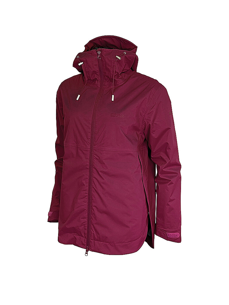 PRO-X ELEMENTS Damen Regenmantel Josi 2L wattiert beere | 36