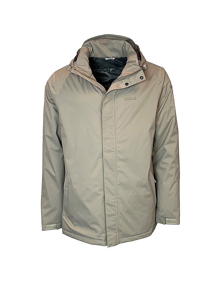 PRO-X Elements PRO-X ELEMENTS Herren Regenmantel Werni 2L Wattiert beige | S, beige