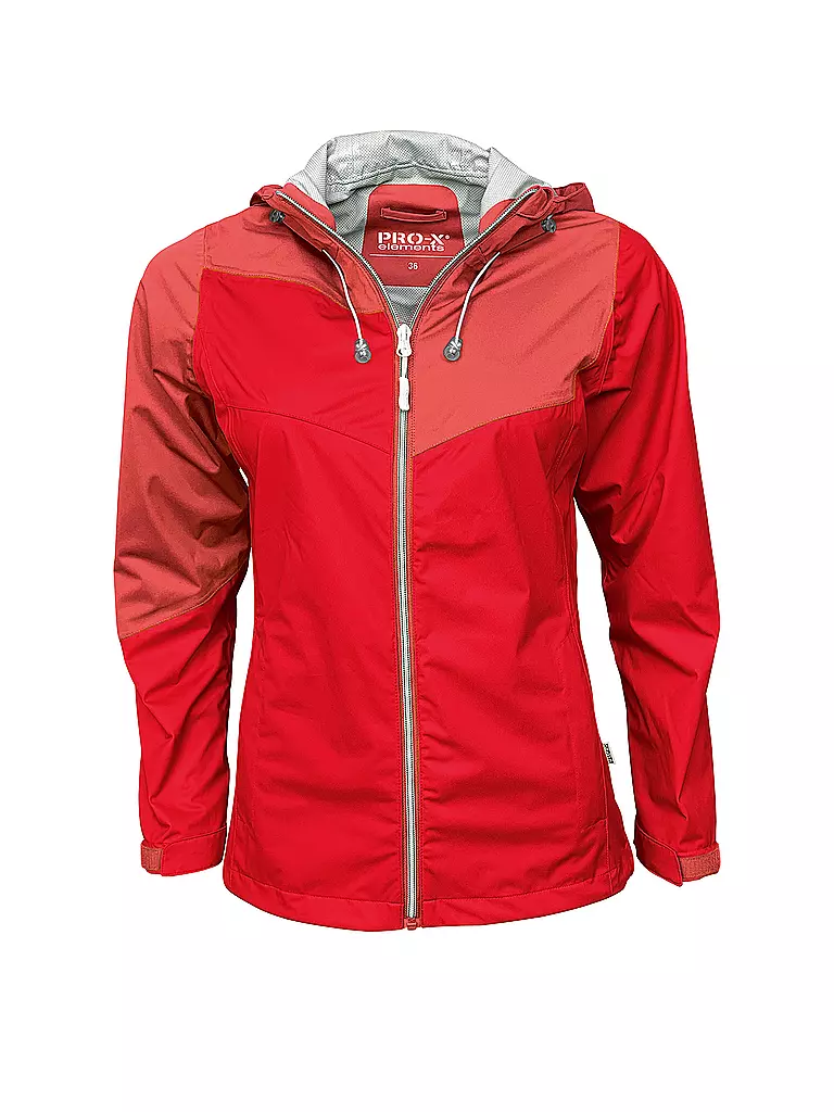 PRO-X ELEMENTS | Damen Regenjacke Mirella | rot