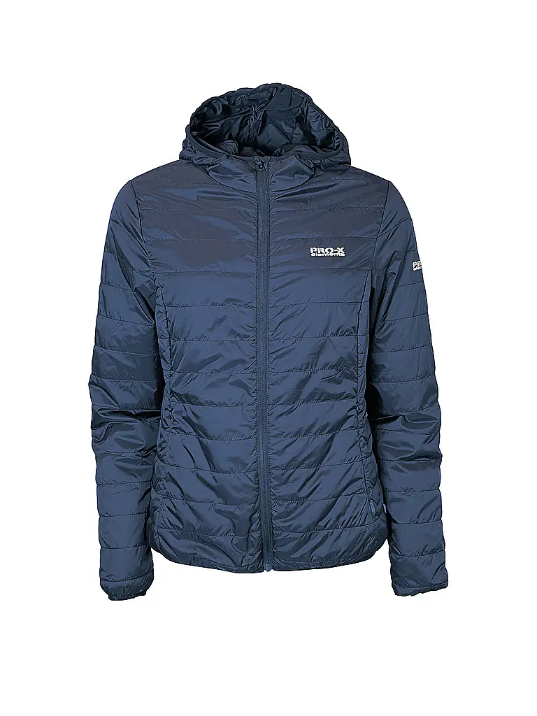 PRO-X ELEMENTS | Herren Regenjacke Fritzi Packable wattiert | dunkelblau