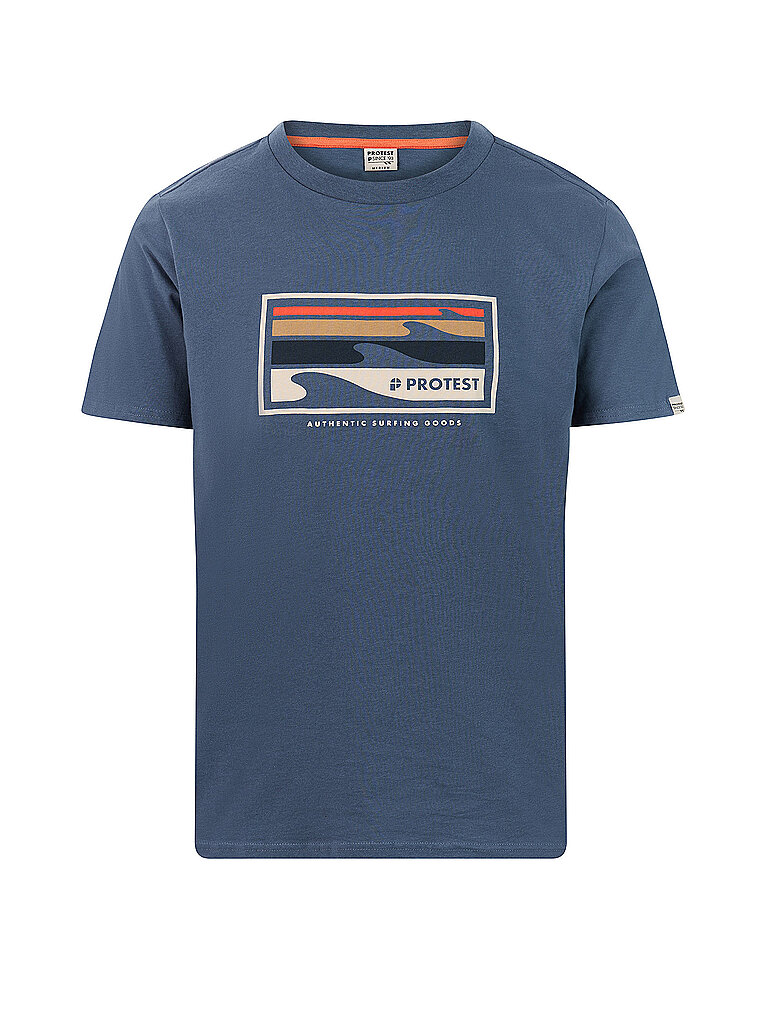 PROTEST Herren Beachshirt PRTHanwell blau | XXL