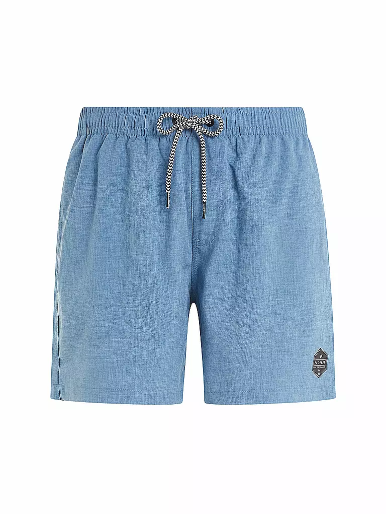 PROTEST | Herren Beachshort Davey  | hellblau