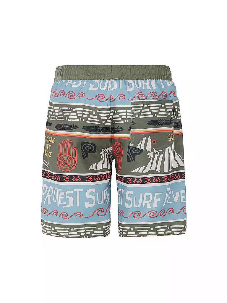 PROTEST | Jungen Badeshort PRTCINEMA JR | olive