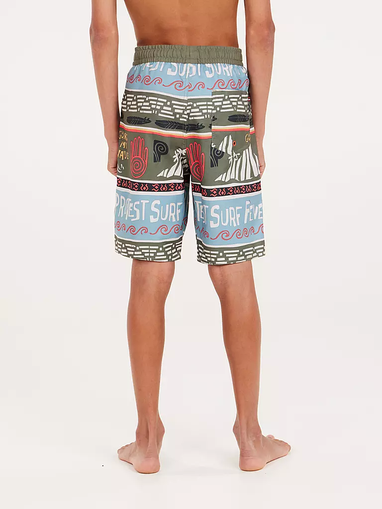 PROTEST | Jungen Badeshort PRTCINEMA JR | olive