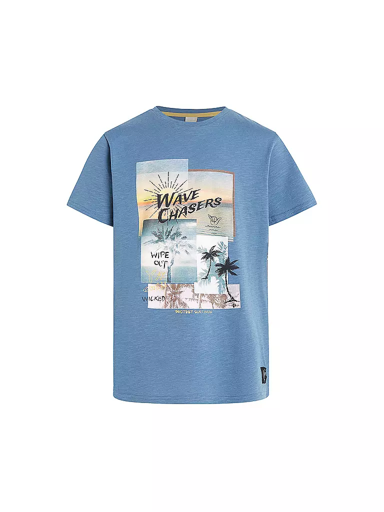 PROTEST | Jungen Beachshirt Prtarmano jr | blau