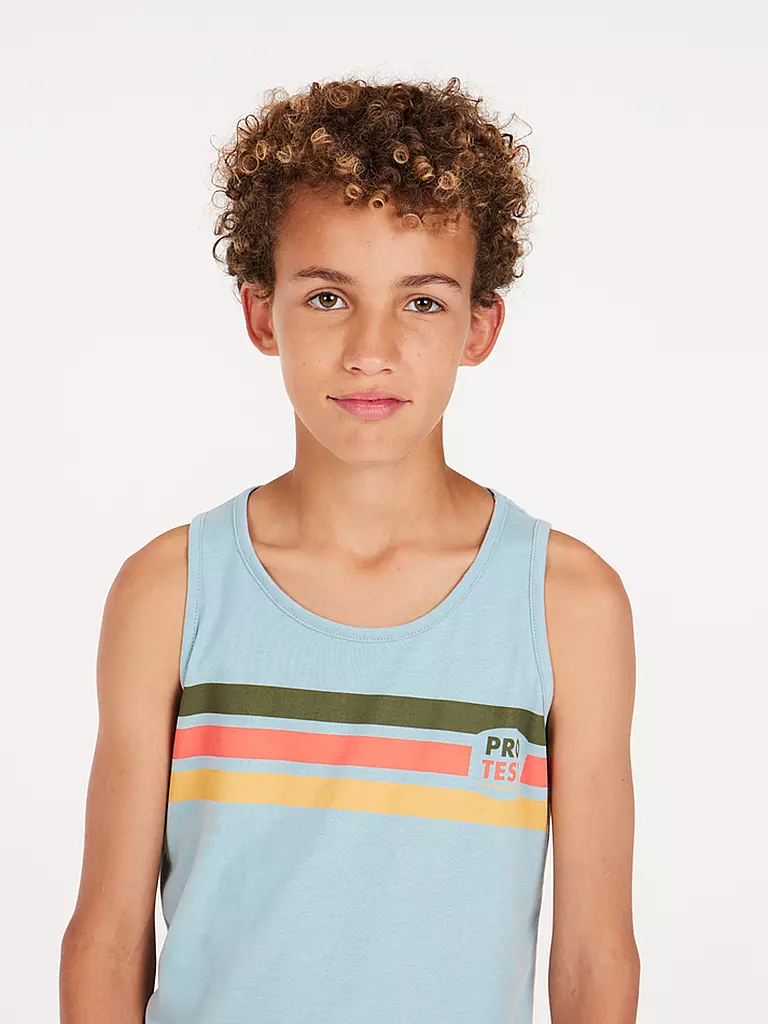 PROTEST | Jungen Beachtank PRTCLIPPER JR | hellblau