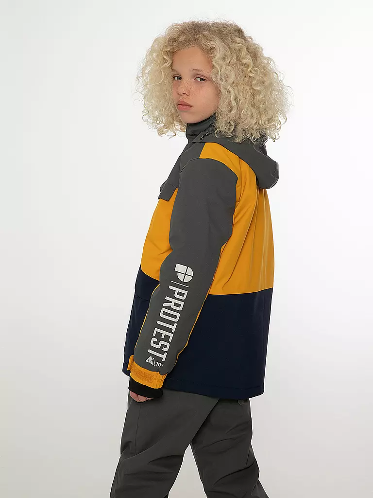 PROTEST | Jungen Snowboardjacke Simont jr | gelb